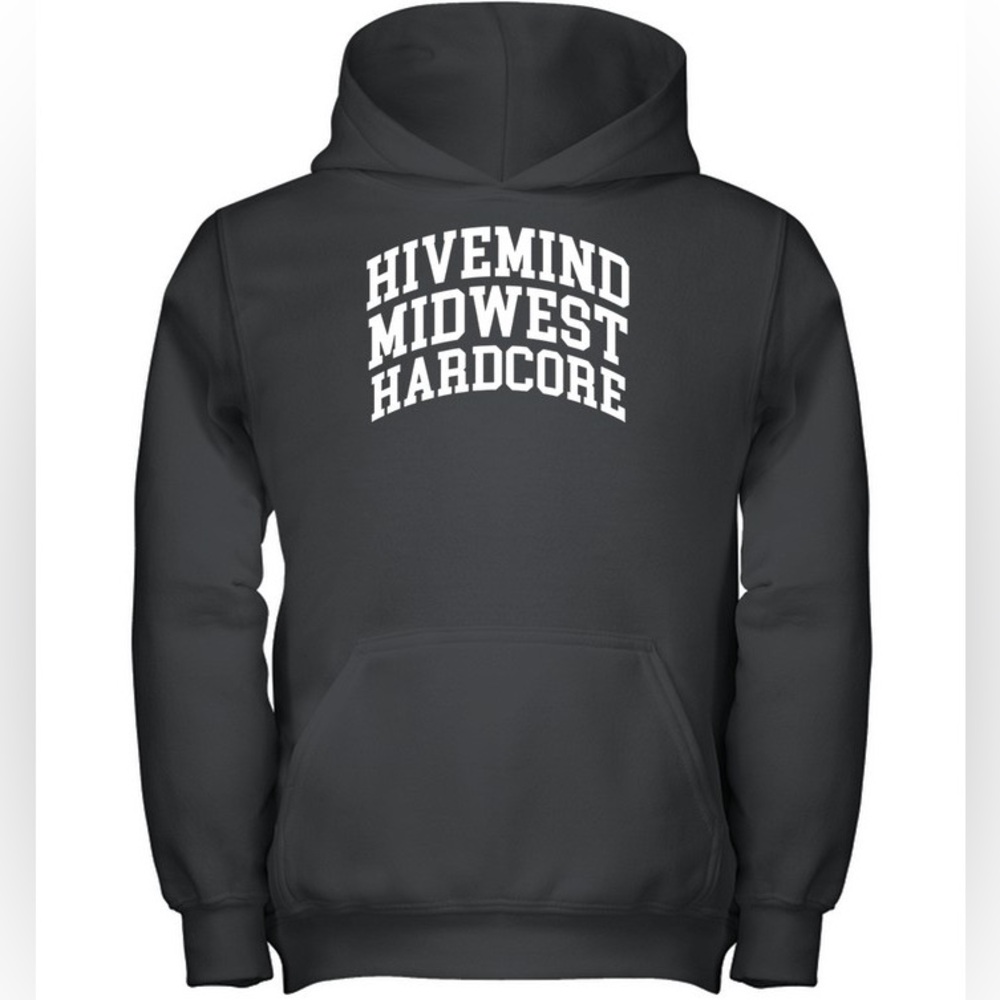 Copes Hivemind Midwest Hardcore-Sweatshirt black Size Extra Large New With Tags‎